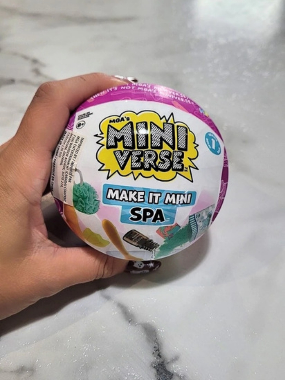 🙂3/25 MGA Mini Verse Make It Mini Spa Make It Mini Spa Collectible Toy NWT